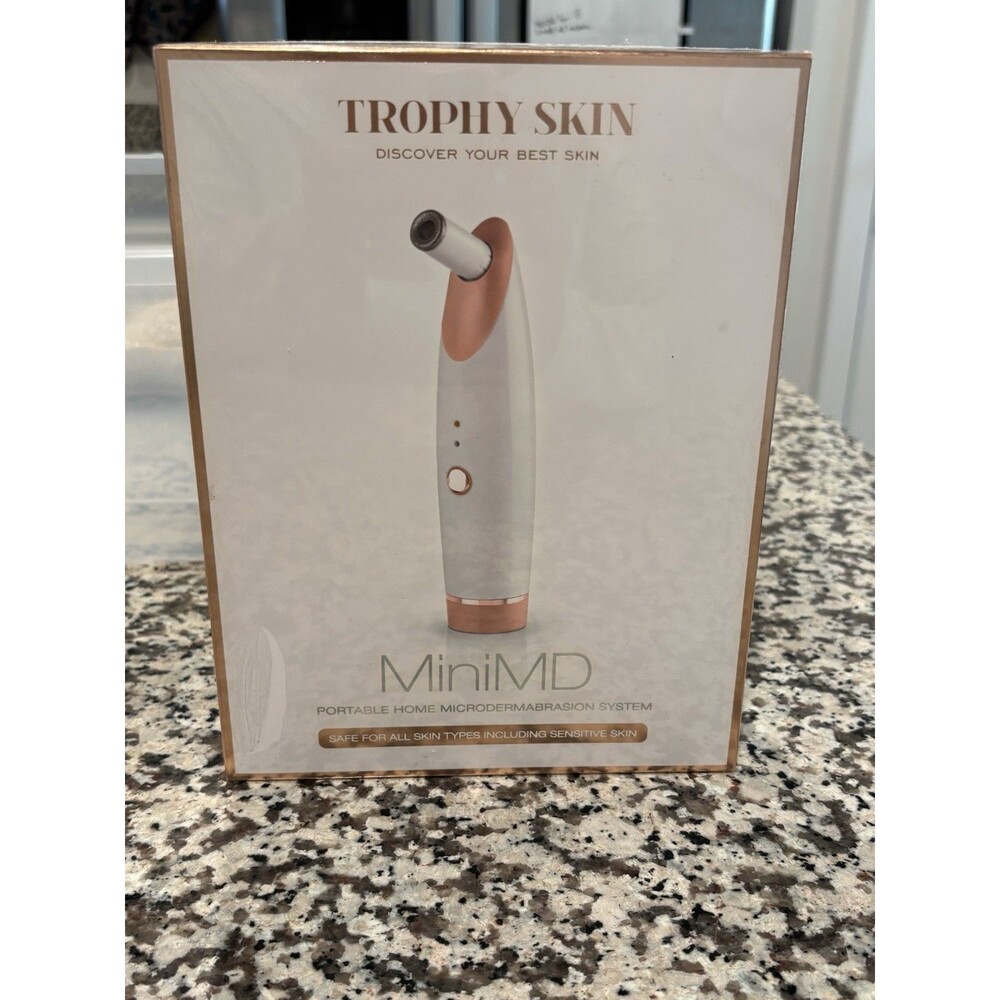 Trophy Skin MiniMd Portable Home Microdermabrasion System Sealed